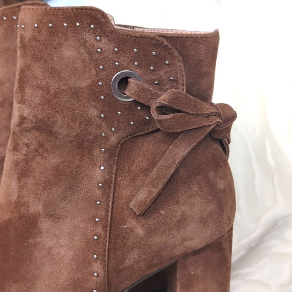 Chelsea And Violet Miley Boots Size 8.5 Chocolate Suede🤎 - Picture 12 of 14